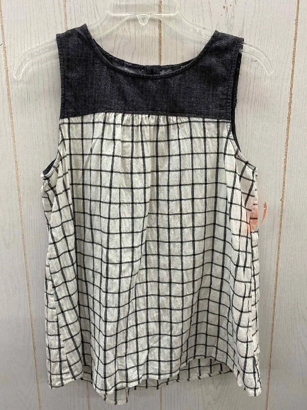 Doe & Rae Gray Womens Size Small Tank Top playful tank top