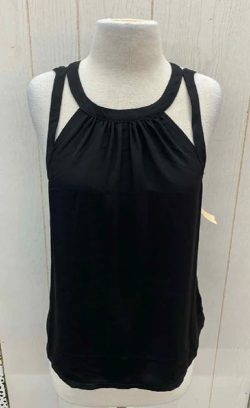 Express Black Womens Size M Tank Top tie dye tank