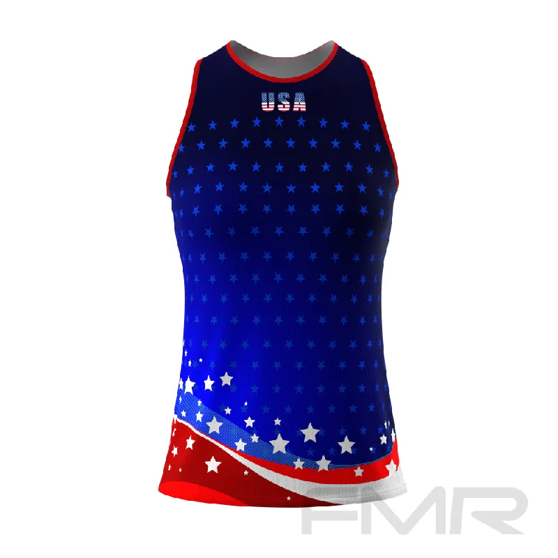 FMR USA Patriot Women's Tank Top peekaboo tank top