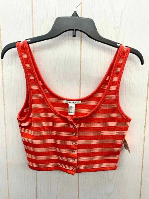 Forever 21 Red Junior Size Small Tank Top stylish tank top
