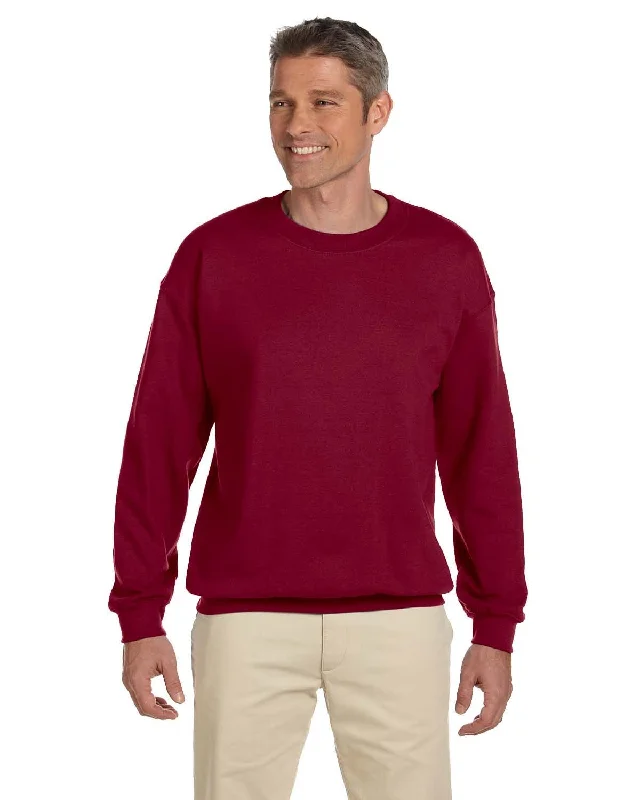 Gildan Lightweight 50/50 Crewneck Sweatshirt | Antiq Cherry Red Hoodie with Turtle Neck Cozy Winter Gildan Lightweight 50/50 Crewneck Sweatshirt | Antiq Cherry Red Hoodie with Turtle Neck Cozy Winter