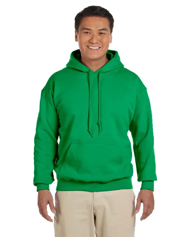 Gildan Lightweight 50/50 Hoodie Sweatshirt | Irish Green Hoodie with Ribbed Neckline Snug Warm Gildan Lightweight 50/50 Hoodie Sweatshirt | Irish Green Hoodie with Ribbed Neckline Snug Warm