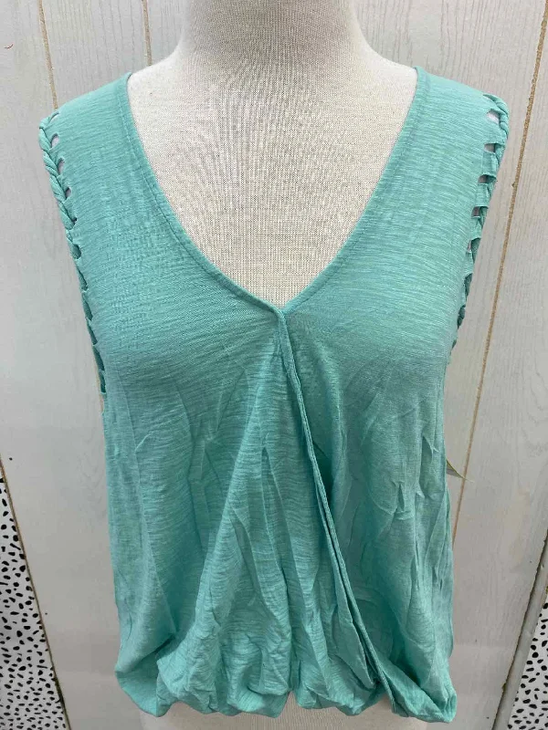 Gray Womens Size Small Tank Top modal blend tank