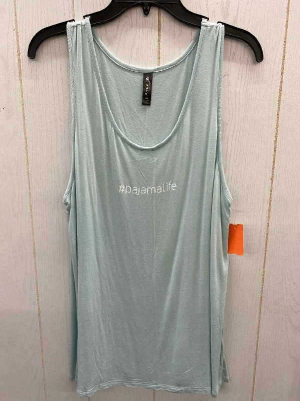 Green Womens Size 18/20W Tank Top cozy tank top