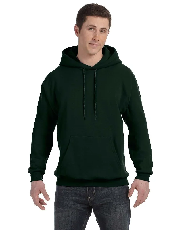 Hanes 50/50 Hoodie Sweatshirt | Deep Forest Hoodie with Monochrome Minimalist Simple Hanes 50/50 Hoodie Sweatshirt | Deep Forest Hoodie with Monochrome Minimalist Simple