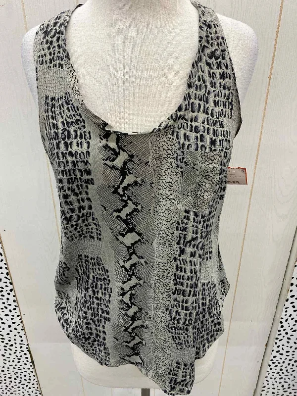 Joie Gray Womens Size Small Tank Top turquoise tank top
