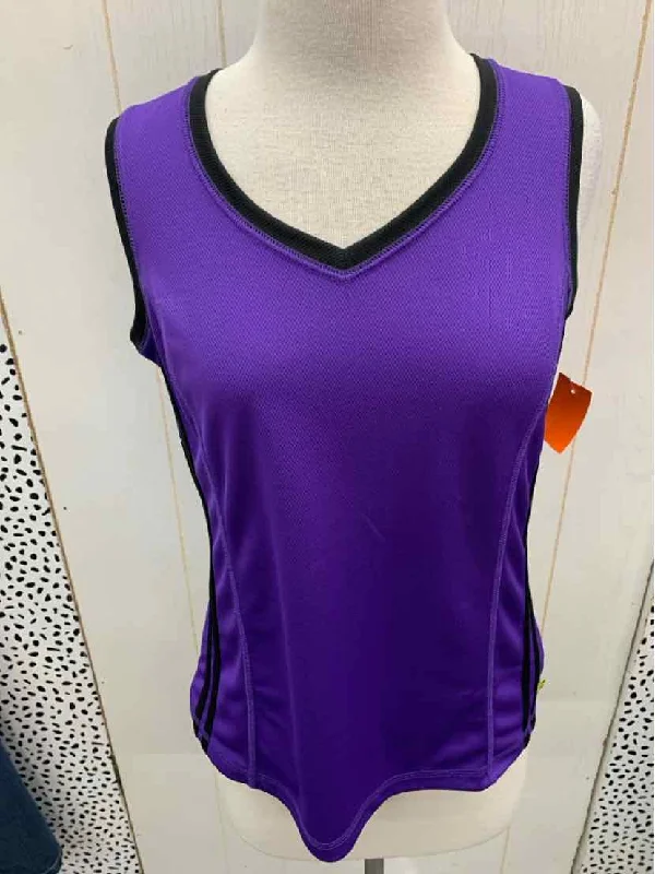 Made for Life Purple Womens Size Small Tank Top navy tank top