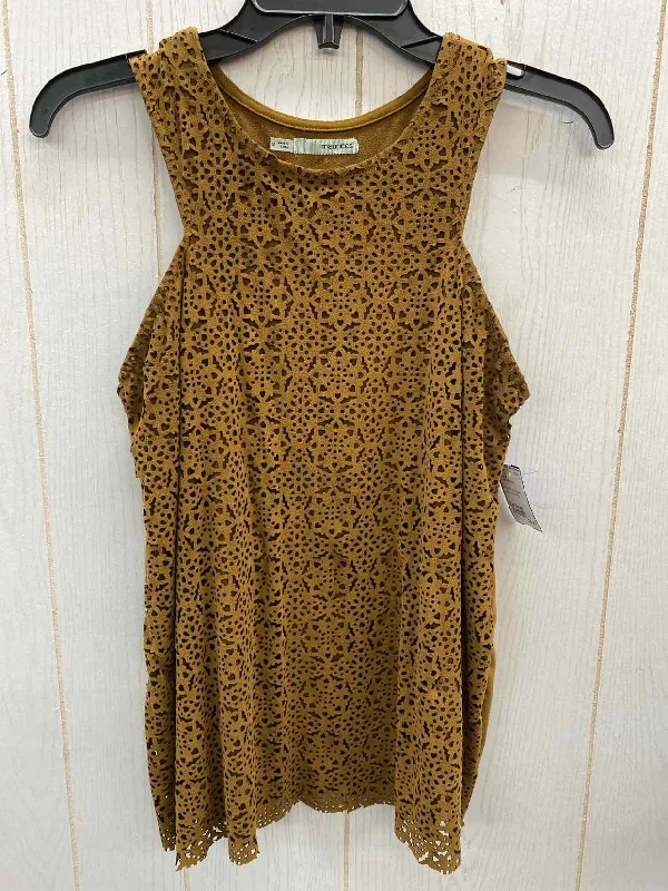 Maurices Brown Womens Size Small Tank Top sage tank top