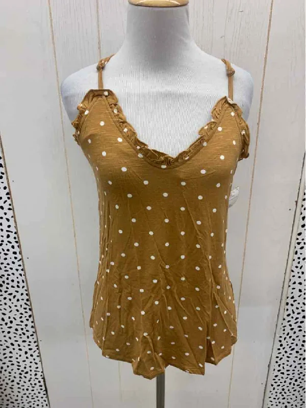 Maurices Brown Womens Size XS Tank Top pastel tank top