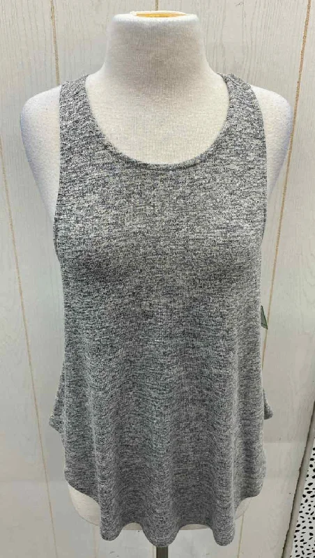 Maurices Gray Womens Size M Tank Top bronze tank top
