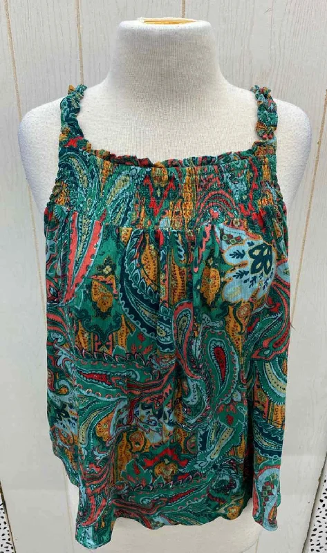 Maurices Green Womens Size XS Tank Top trendy tank top