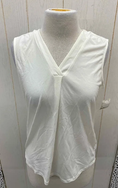 Maurices White Womens Size XS Tank Top workout tank top
