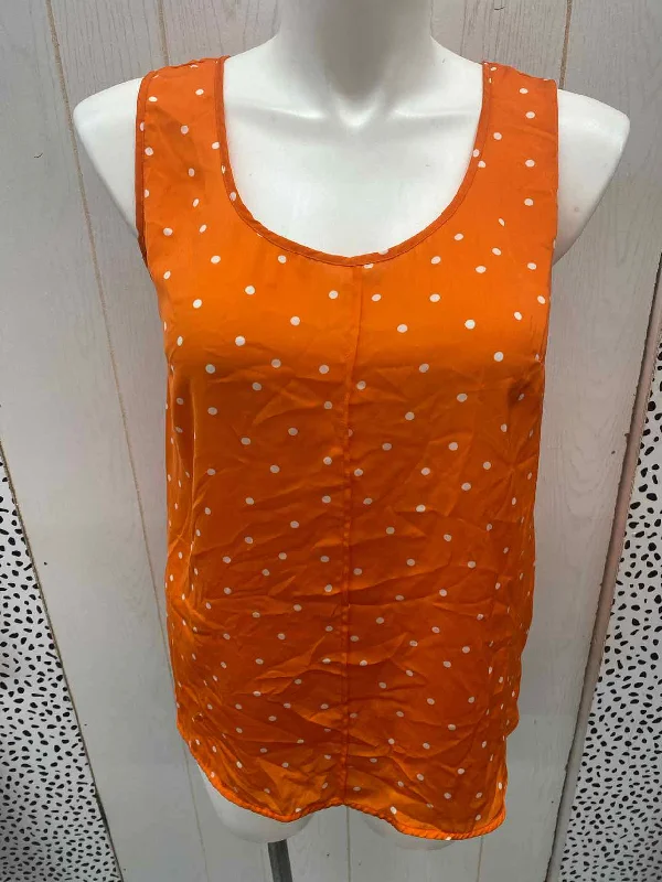 Merona Orange Womens Size L Tank Top lounge tank top