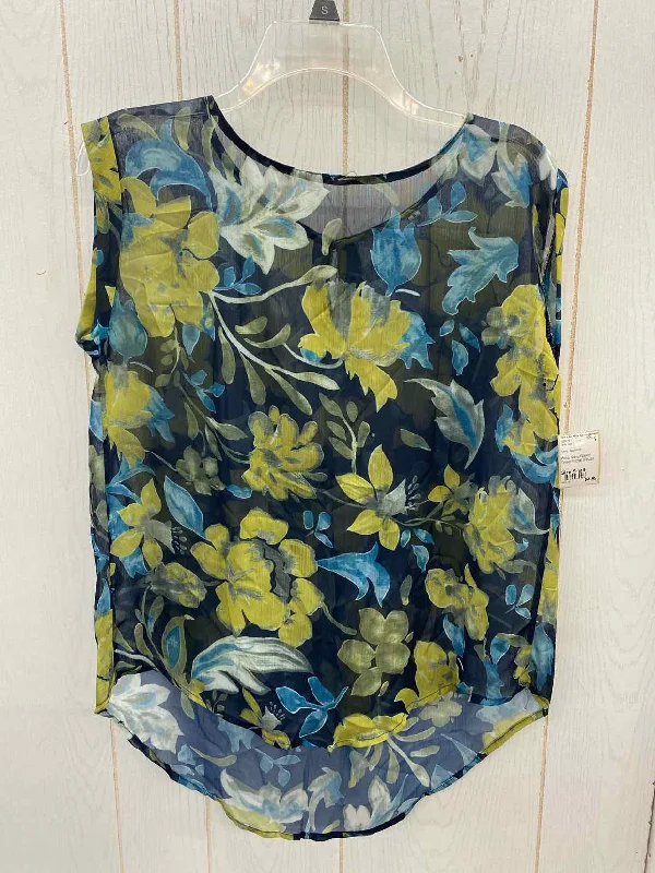 Navy Womens Size Small Tank Top soft pink tank