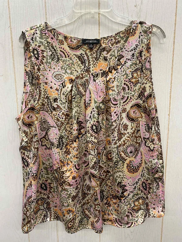 Notations Pink Womens Size XL Tank Top gym tank top