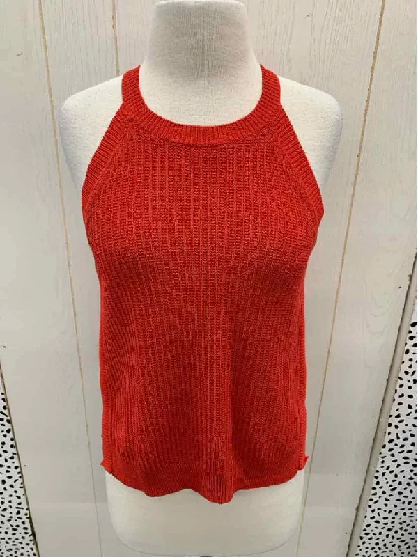 Prologue Red Womens Size M Tank Top gold tank top