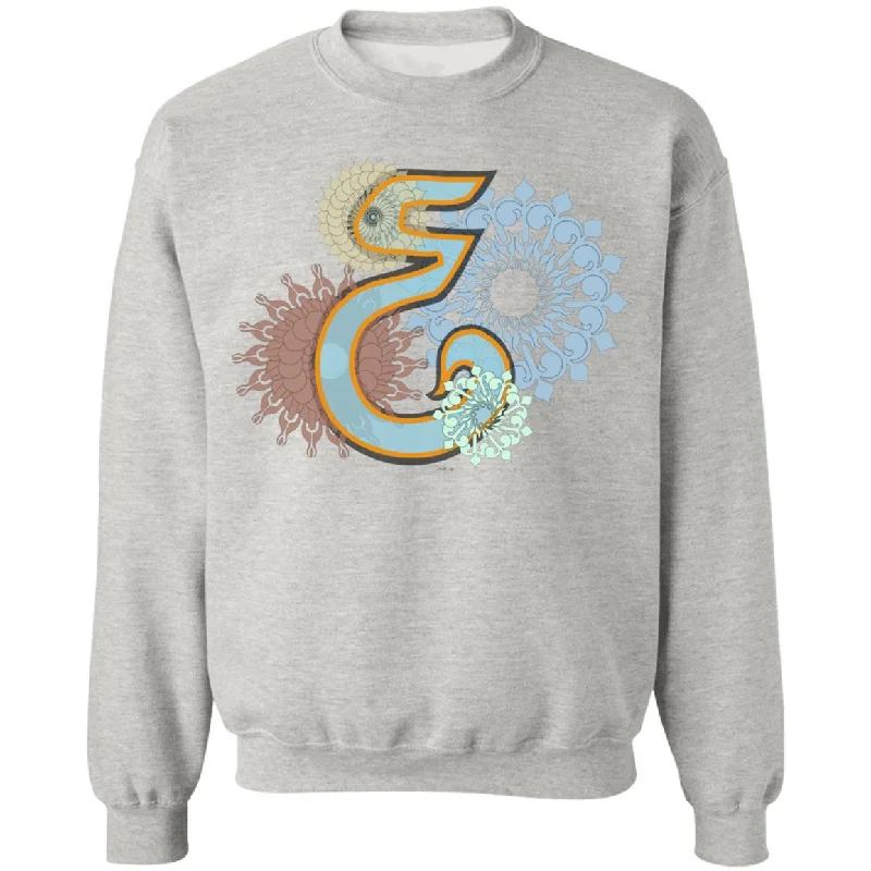 Pullover Sweatshirt with Arabic Initial - 'Ayn' (ع) Hoodie with Sequins Glamorous Eye-catching Pullover Sweatshirt with Arabic Initial - 'Ayn' (ع) Hoodie with Sequins Glamorous Eye-catching