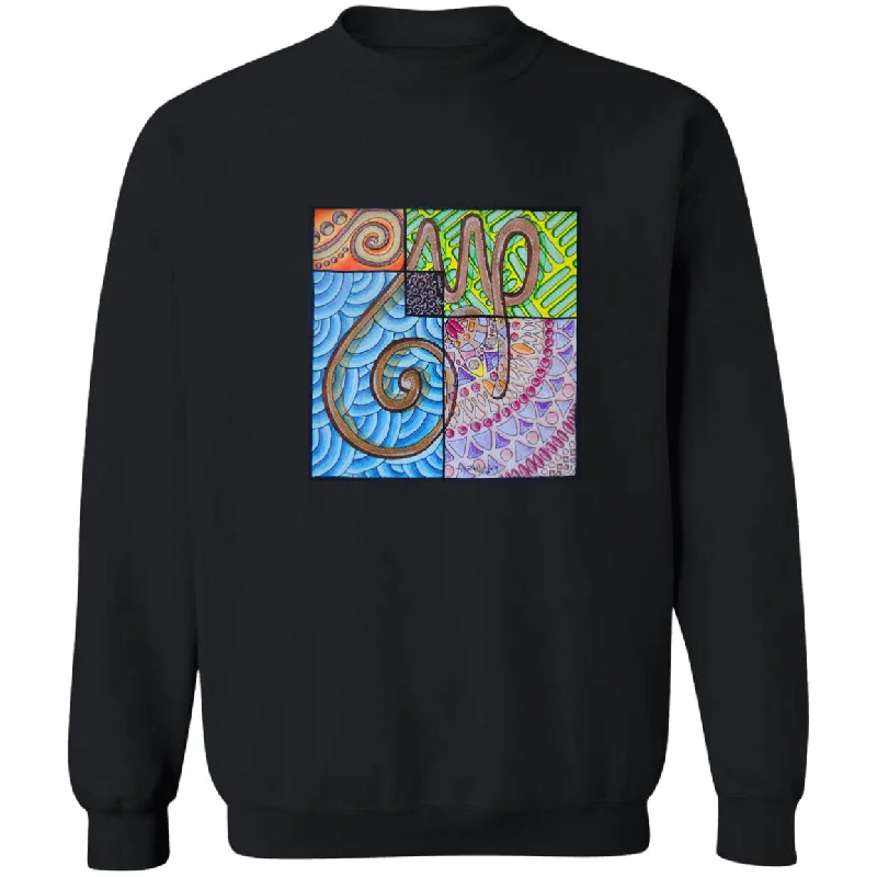 Pullover Sweatshirt with Arabic Calligraphy - Sabr (صَبْرٌ) Hoodie with Earth Tones Natural Calm Pullover Sweatshirt with Arabic Calligraphy - Sabr (صَبْرٌ) Hoodie with Earth Tones Natural Calm