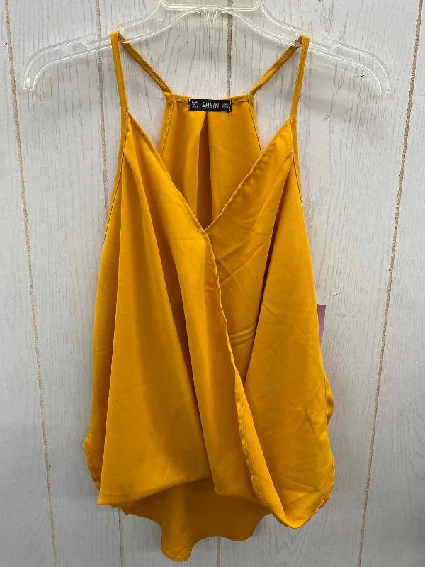 Shein Orange Junior Size Small Tank Top cute tank top
