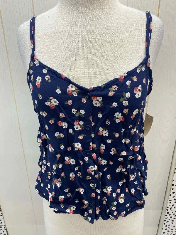 So Blue Junior Size M Tank Top basic tank top