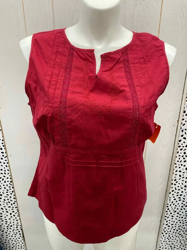 Sonoma Red Womens Size XL Tank Top coral tank top