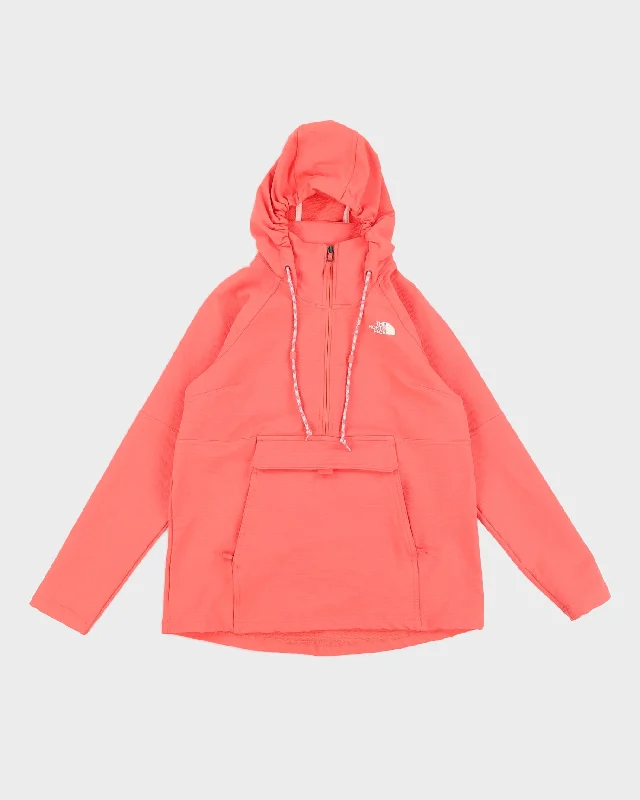 The North Face Pink Hoodie - M Hoodie with Rhinestones Sparkly Elegant