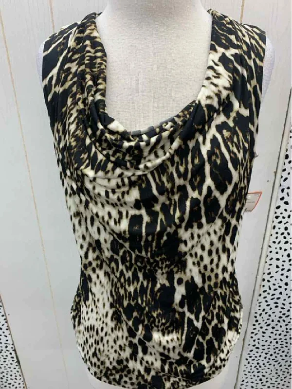 Worthington Black Womens Size M Tank Top grey tank top