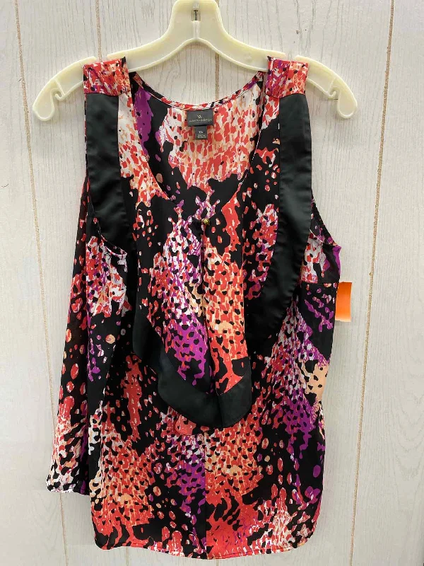 Worthington Black Womens Size XL Tank Top vintage tank top