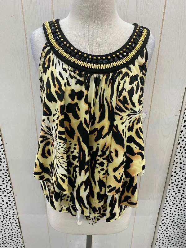 Zac & Rachel Black Womens Size M Tank Top adorable tank top