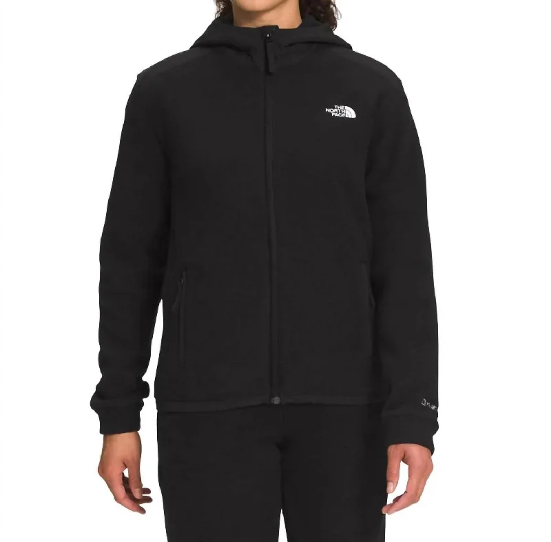 Alpine 200 Hooded Jacket In Tnf Black Print Jacket Jacquard Jacket Patchwork Jacket