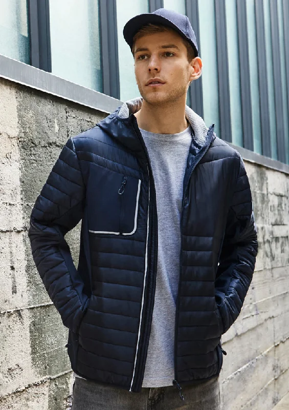 BIZ Unisex Patrol Jacket (J134M) Knit Fabric Woven Fabric Fleece Fabric