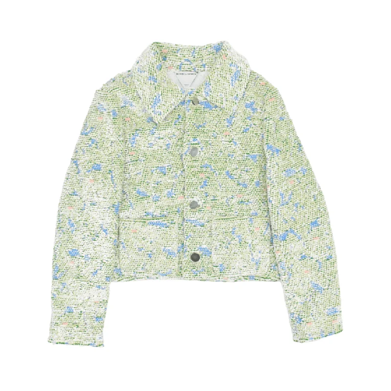 Bottega Veneta Jacket - Women's S Rayon Fabric Velvet Fabric Corduroy Fabric