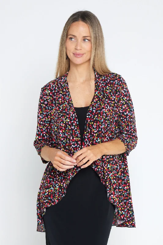 Chelsea Jacket - Confetti Wool Jacket Cashmere Jacket Tweed Jacket