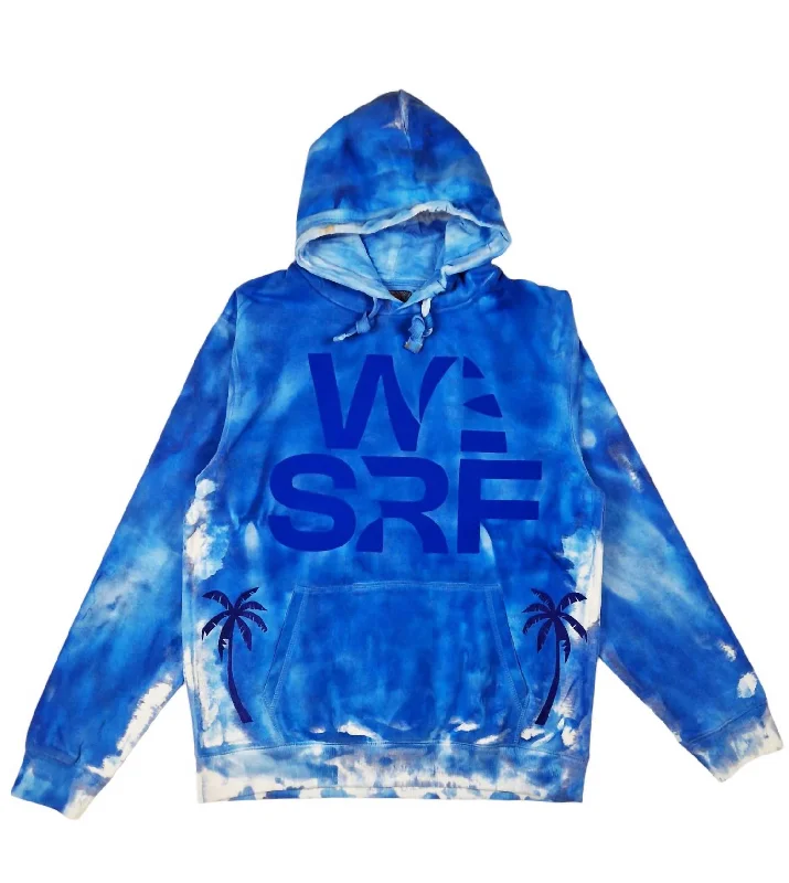 Fiji Hooded Jacket In Paradise Blue Satin Jacket Silk Jacket Chiffon Jacket