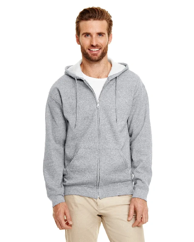 Gildan Heavy Blend 50/50 Full-Zip Hooded Sweatshirt | Graphite Heather Hoodie Crop Top Short Trendy Gildan Heavy Blend 50/50 Full-Zip Hooded Sweatshirt | Graphite Heather Hoodie Crop Top Short Trendy