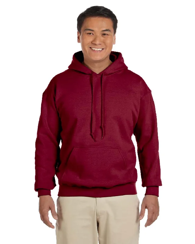 Gildan Lightweight 50/50 Hoodie Sweatshirt | Antiq Cherry Red Hoodie with Typography Text Message Gildan Lightweight 50/50 Hoodie Sweatshirt | Antiq Cherry Red Hoodie with Typography Text Message