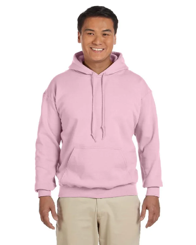 Gildan Lightweight 50/50 Hoodie Sweatshirt | Light Pink Hoodie with Monochrome Minimalist Simple Gildan Lightweight 50/50 Hoodie Sweatshirt | Light Pink Hoodie with Monochrome Minimalist Simple