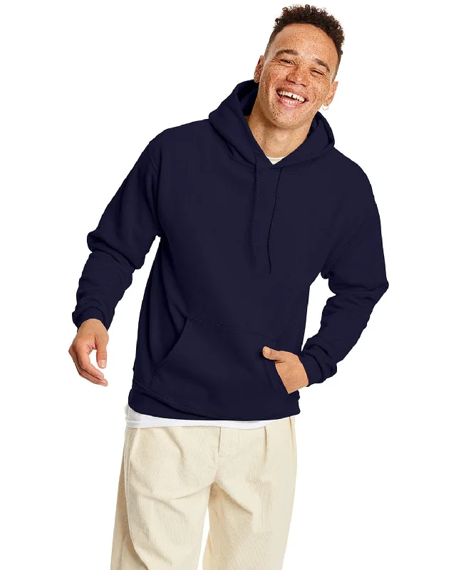 Hanes 50/50 Hoodie Sweatshirt | Athletic Navy Hoodie Dress Longline Feminine