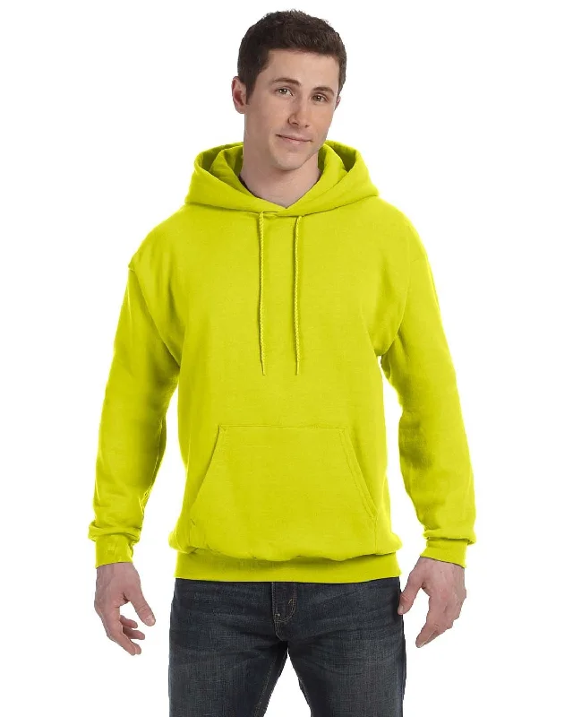 Hanes 50/50 Hoodie Sweatshirt | Safety Green Hoodie with Strings Custom Fit Adjustable Hanes 50/50 Hoodie Sweatshirt | Safety Green Hoodie with Strings Custom Fit Adjustable