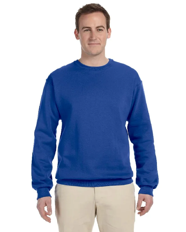 Jerzees 50/50 Crewneck Sweatshirt | Royal Hoodie with Magnetic Closure Innovative Modern