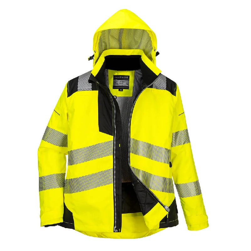 Women's PW3 Hi-Vis Winter Jacket Plaid Jacket Tartan Jacket Houndstooth Jacket