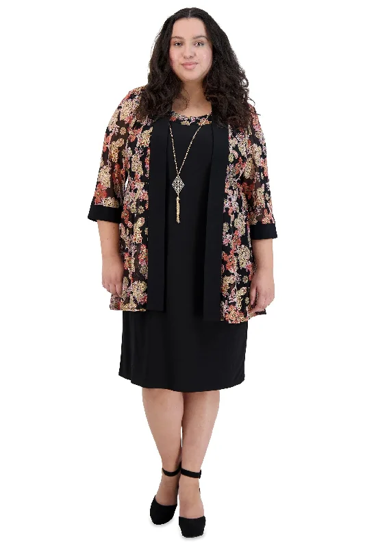 R&M Richards 9043W Short Plus Size Jacket Dress Sale Knit Fabric Woven Fabric Fleece Fabric R&M Richards 9043W Short Plus Size Jacket Dress Sale Knit Fabric Woven Fabric Fleece Fabric