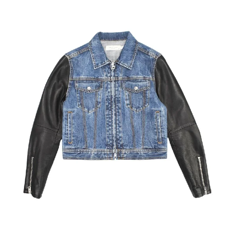 Rag & Bone Jacket - Women's S Embroidered Jacket Appliqued Jacket Beaded Jacket
