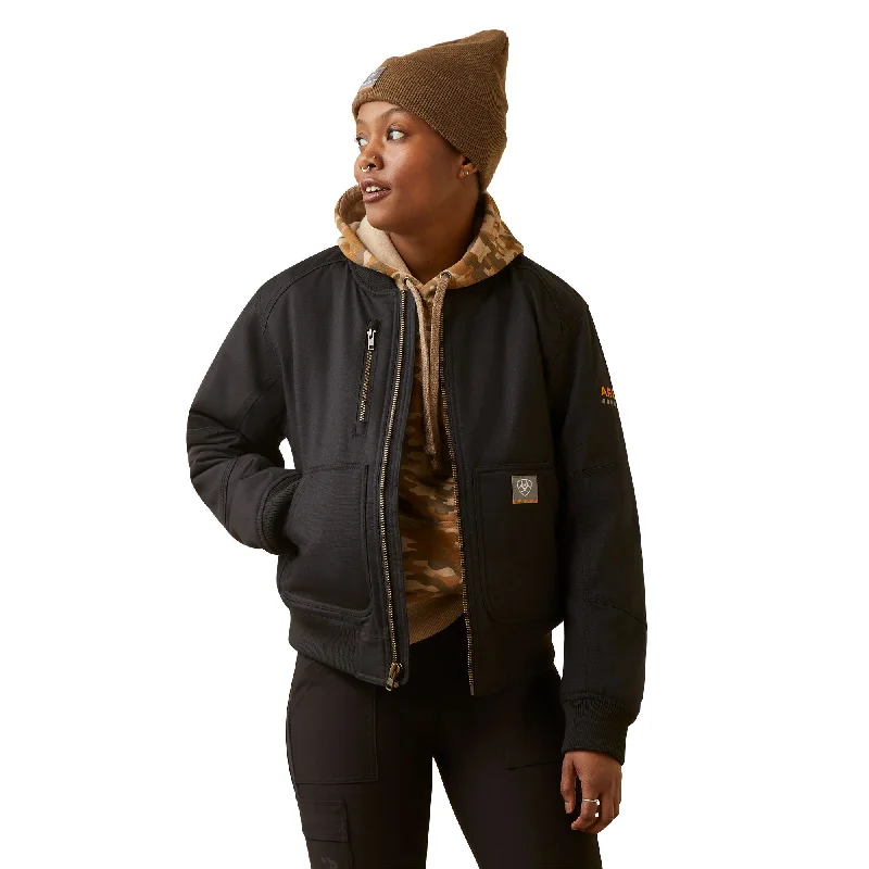 Rebar DuraCanvas Bomber Jacket Insulated Jacket Fitted Jacket Loose Jacket