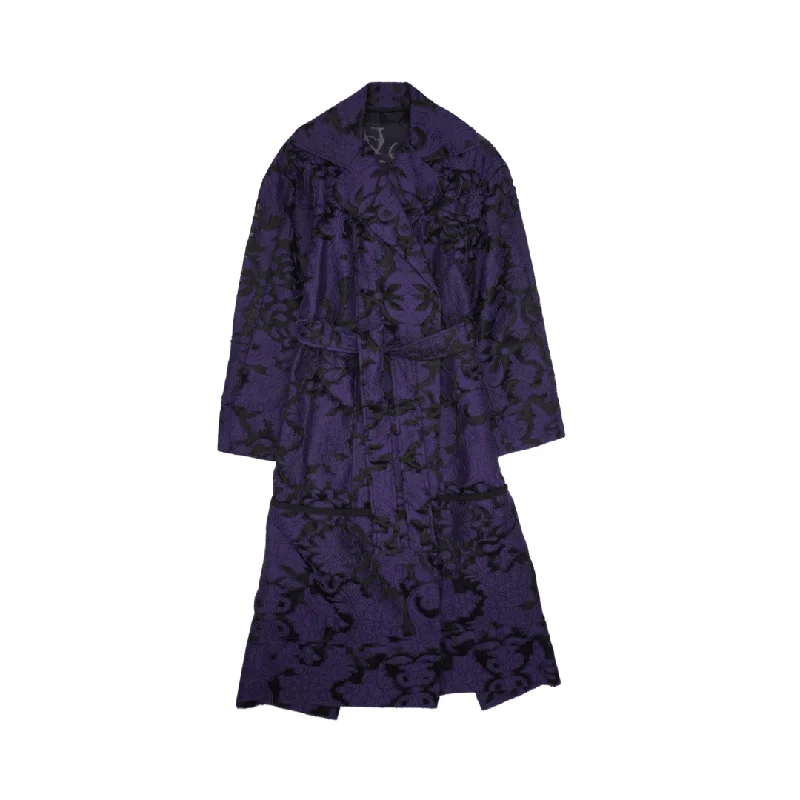 Roland Mouret Trench Jacket - Women's M Belted Jacket Elasticated Jacket Padded Jacket Roland Mouret Trench Jacket - Women's M Belted Jacket Elasticated Jacket Padded Jacket