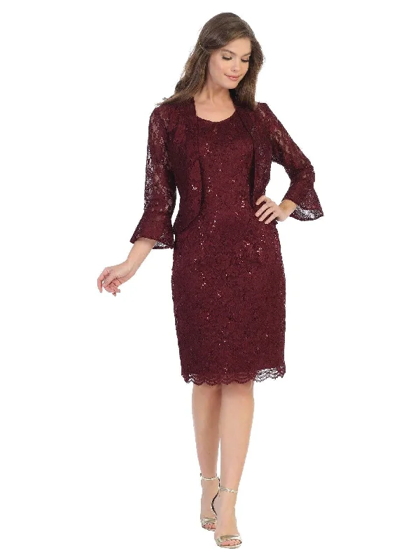 Short Mother of the Bride 2 Piece Lace Jacket Dress Sale Satin Fabric Silk Fabric Chiffon Fabric Short Mother of the Bride 2 Piece Lace Jacket Dress Sale Satin Fabric Silk Fabric Chiffon Fabric