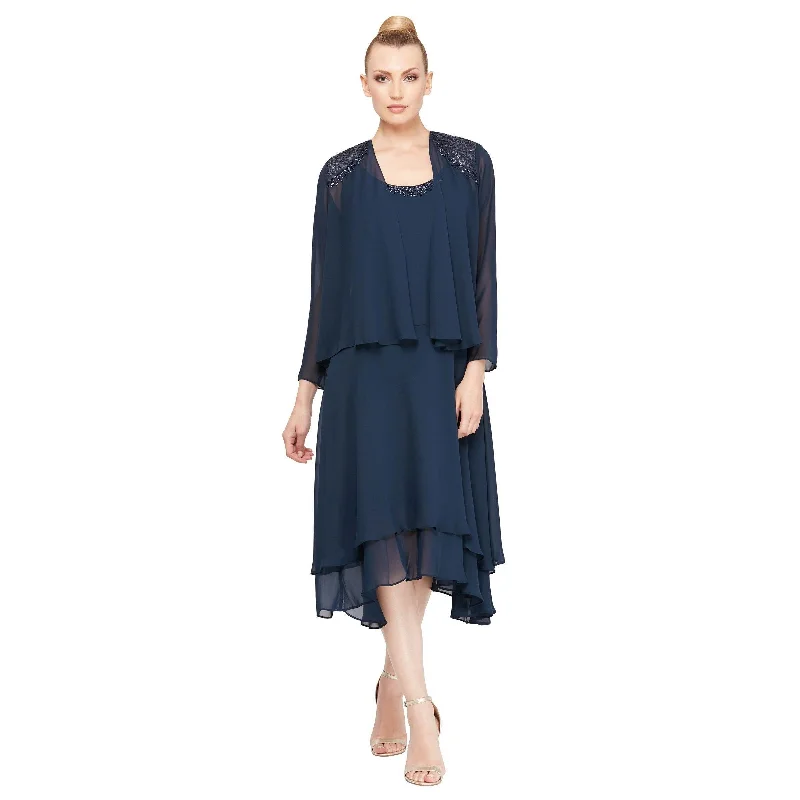 SL Fashions 116184 Mother of the Bride Jacket Dress Sale Boat Neck Shawl Collar Notched Collar SL Fashions 116184 Mother of the Bride Jacket Dress Sale Boat Neck Shawl Collar Notched Collar