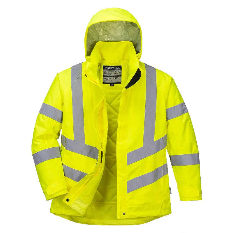 Hi-Vis Winter Jacket - Modern Fit Collared Jacket Crew Neck Jacket Turtle Neck Jacket Hi-Vis Winter Jacket - Modern Fit Collared Jacket Crew Neck Jacket Turtle Neck Jacket
