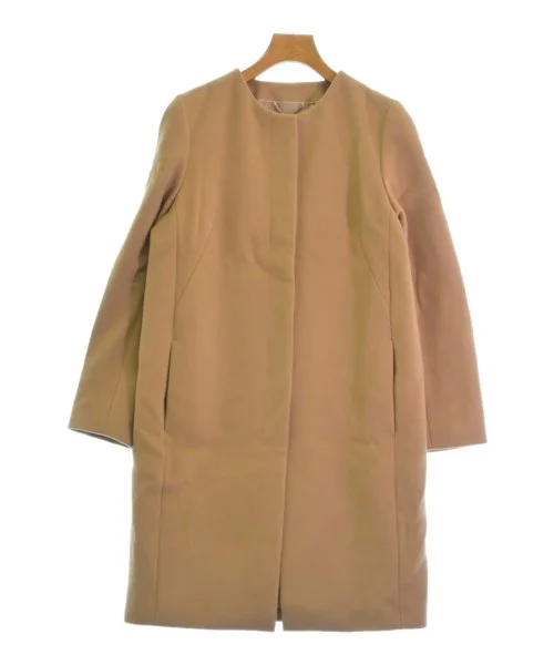 UNTITLED Soutien collar coats Buttoned Peplum Coat