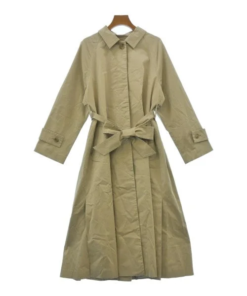 EMMEL REFINES Soutien collar coats Belted Wool Overcoat